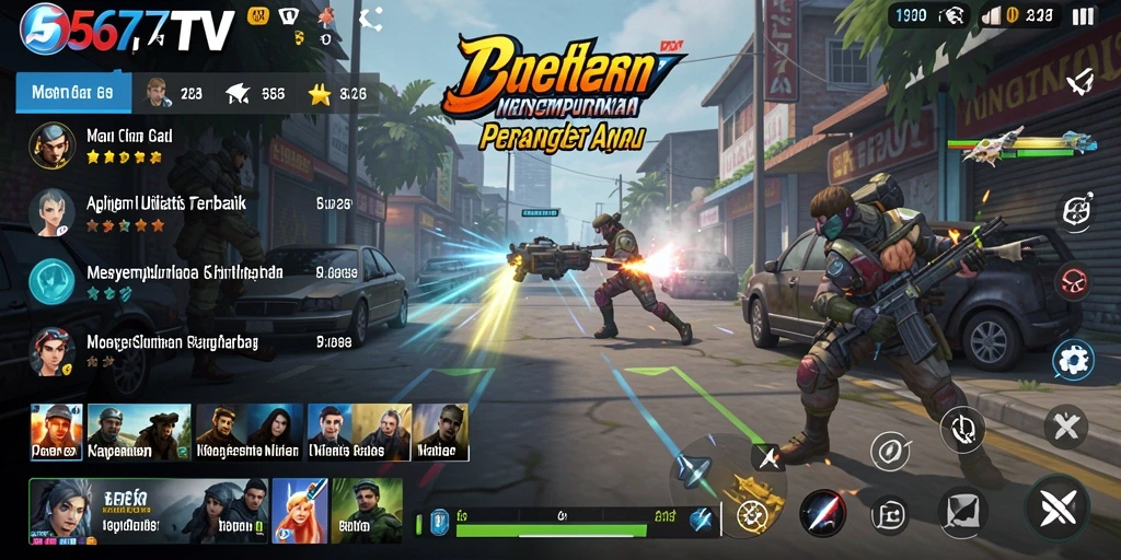 Tampilan screenshot 567TV menunjukkan antarmuka yang ramah pengguna.