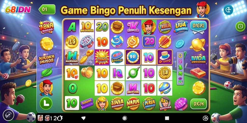 Screenshot gameplay Bingo yang seru di 68IDN.