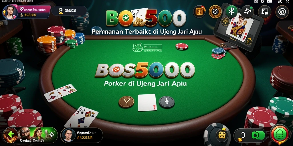 Tampilan gameplay seru dan interaktif di BOS5000.
