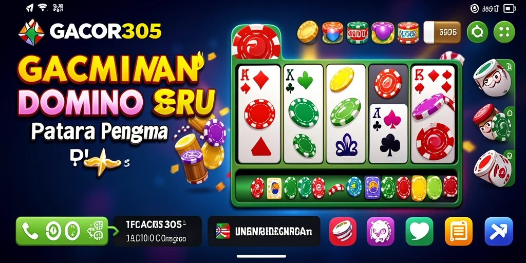 Tampilan gameplay Domino yang mengasyikkan dan interaktif.