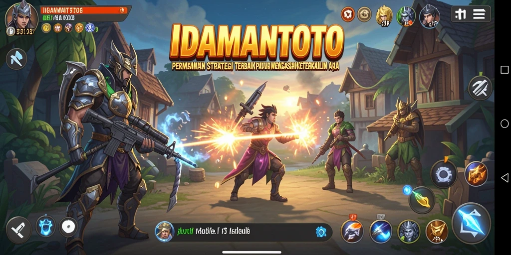 Tangkapan layar gameplay IDAMANTOTO yang menampilkan strategi mendebarkan.