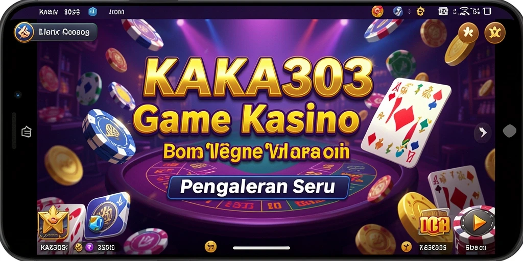 Screenshot gameplay KAKA303 menampilkan suasana Kasino yang mendebarkan.