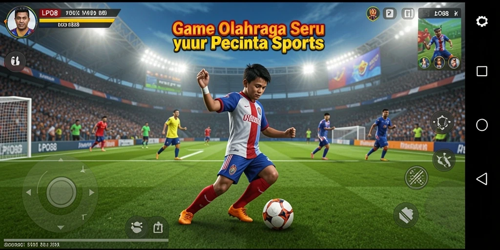 Tampilan gameplay seru LPO88 dengan berbagai mode olahraga.
