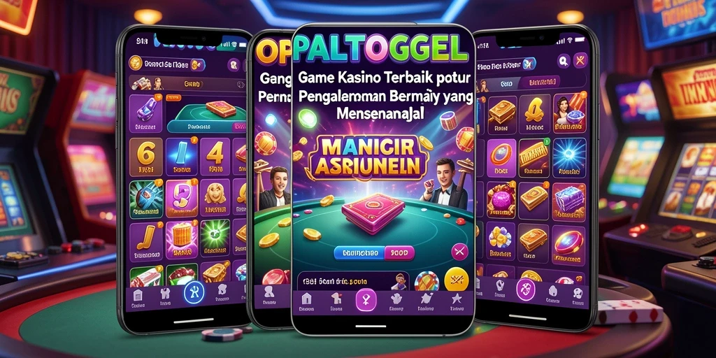 Tampilan gameplay seru dan menarik dari OPALTOGEL di kasino.