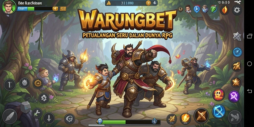 Gameplay seru di WARUNGBET dengan pertarungan yang dinamis.
